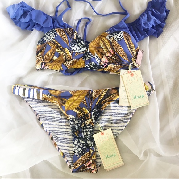 Maaji Other - BNWT Maaji Reversible Two Piece Bikini Medium